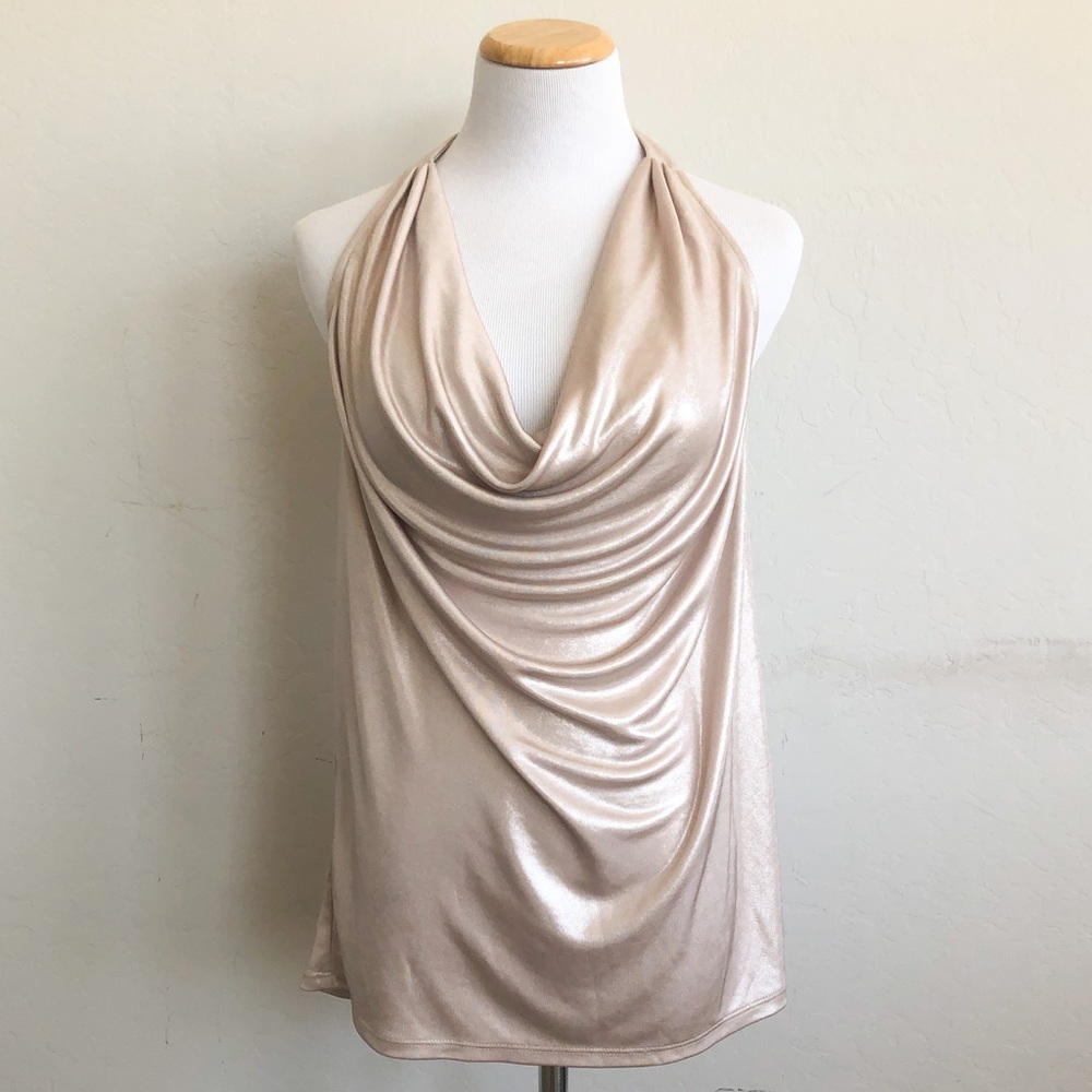 Express Drapey Halter Top